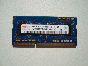 Памет за лаптоп DDR3 1GB PC3-10600S Hynix